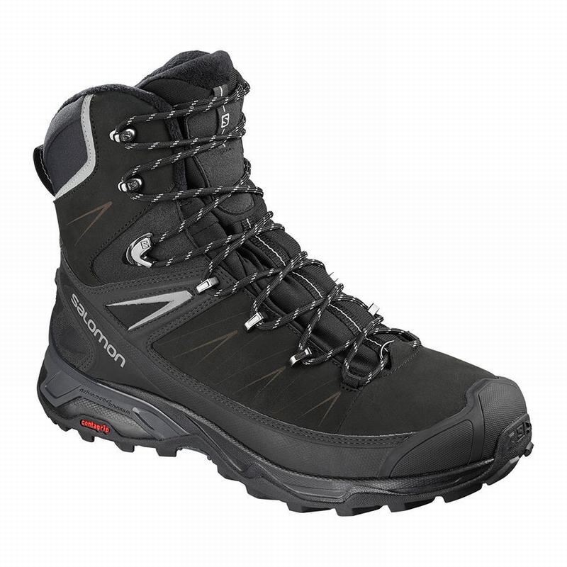 Salomon Israel X ULTRA CLIMASALOMON™ WATERPROOF 2 - Mens Winter Boots - Black (MYWE-29415)